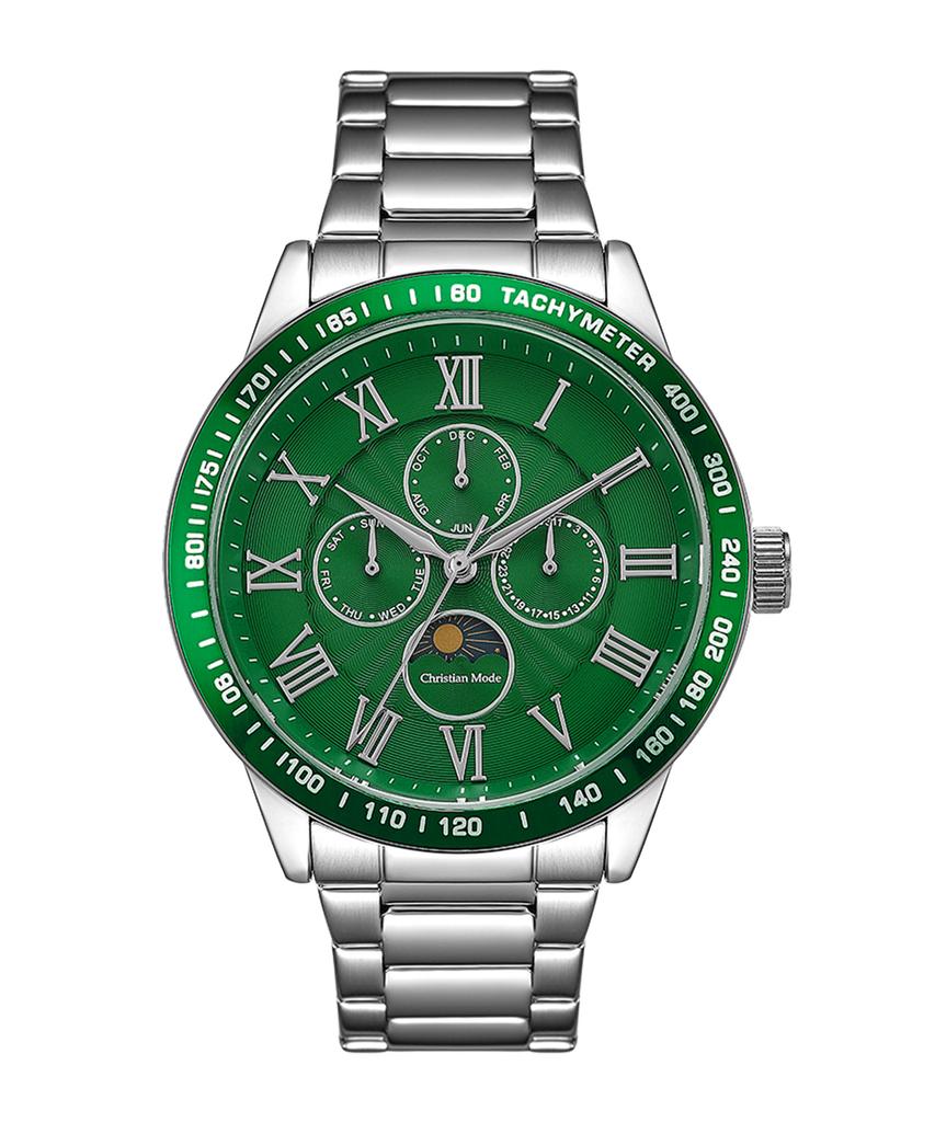 Keuliseuchyanmodeu Men'S Sun And Moon Metal Watch Cm423Gns