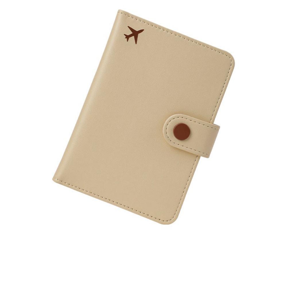 Wallet Passport Storage Bag Solid Color Passport Holder  Travel Accessories