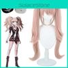 Stunning Danganronpa Junko Enoshima Cosplay Wig With Cute Bear And Bunny Hairclips