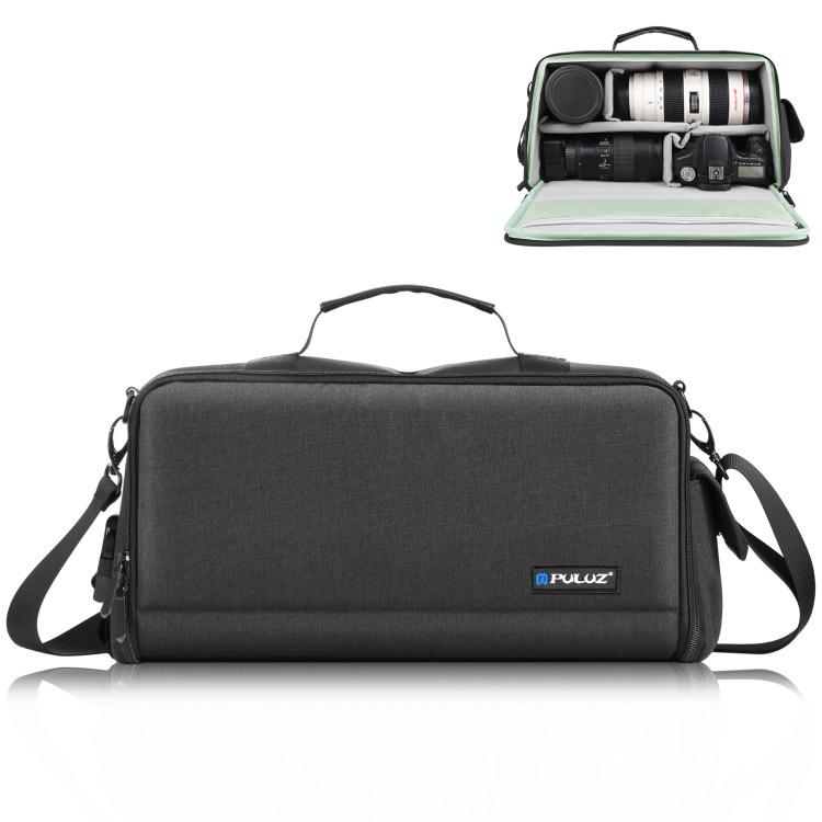 PULUZ Fat Cow Camera Bag: Digital Camera & Lens Storage Crossbody for Outdoor Photography