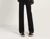 Women's Black Fleece-Lined Slimming Straight-Leg Jeans - Winter Fashion, Versatile, Loose Fit