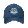 Argentina Flag Lips Casual Baseball Cap For Unisex Adult Summer  Tennis Skate Trucker Hat Streetwear Breathable Baseball Caps