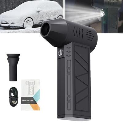 Mini Electric Snow Blower Handheld Air Duster Turbo Blower with LED High