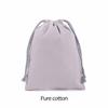 Cotton Drawstring Storage Bag White Canvas Bags for Candy Gift Package Pouch Reusable Home Sundries Organize Dustproof Sacks