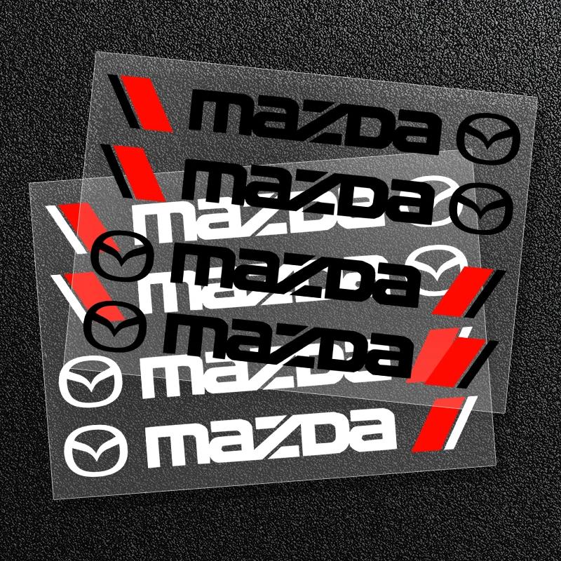 4 Pièces PVC Protège-Badge Poignée de Porte de Voiture Autocollant Essuie-Glace Pour Mazda 3 5 6 323 626 CX-3 CX-4 CX-5 CX-7 CX-9 Axela 6 RX8 7 MX3