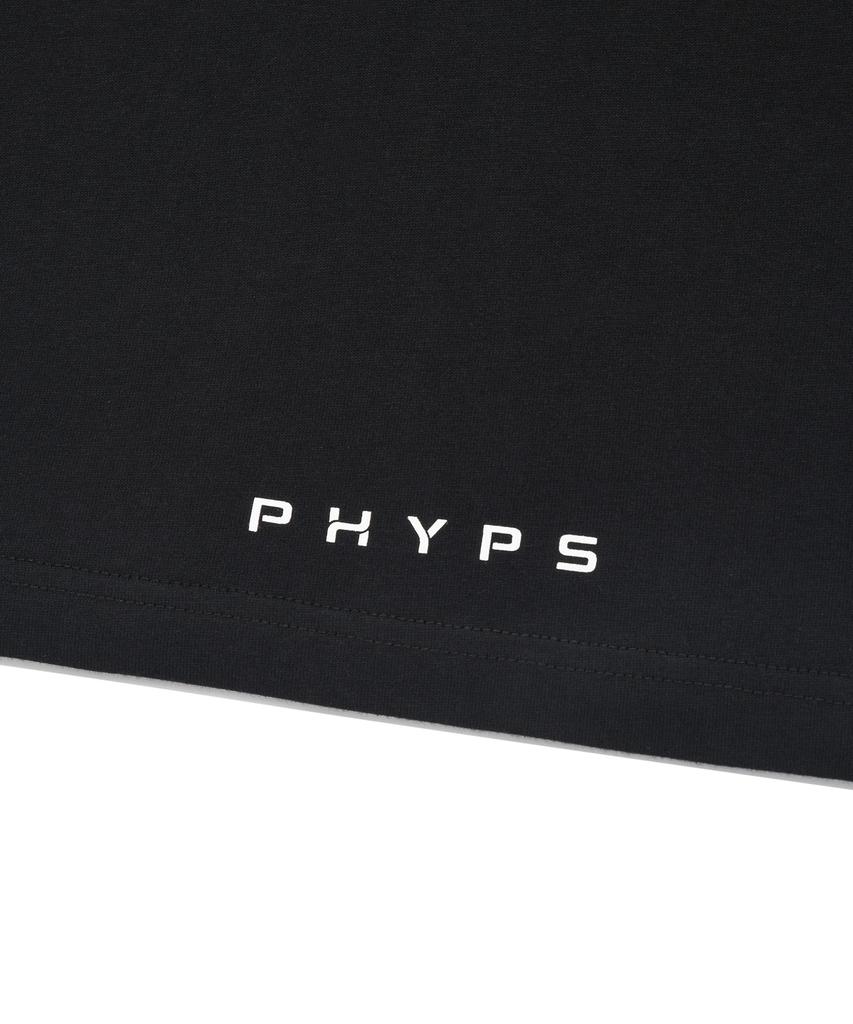 PHYPS MOTORCYCLE Original Wing Logo T-Shirt Black