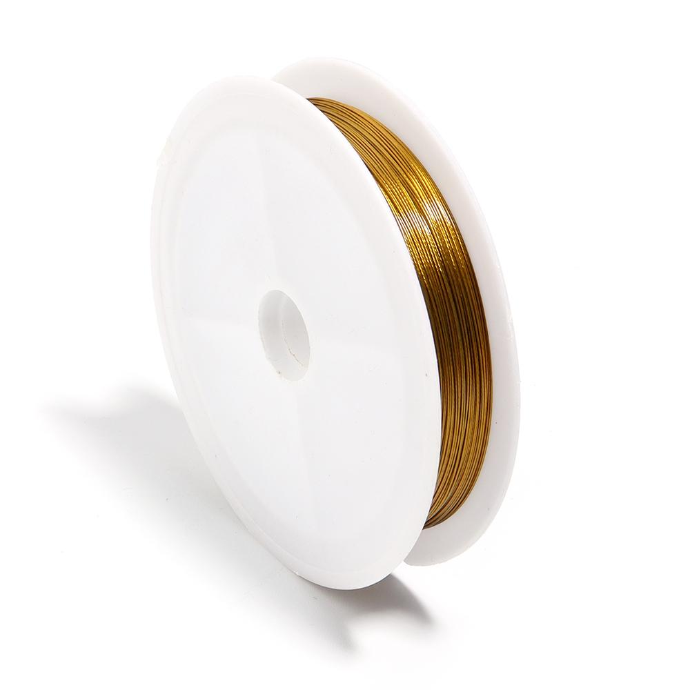 0.3-1.0mm Stainless Steel Wire Resistant Strong Line Tiger Tail Beading Wire For DIY Crafts Necklace Bracelet Jewelry Accessorie