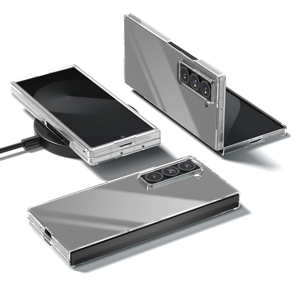 For Samsung Galaxy Z Fold Special Clear Case Anti-Drop Hard PC Phone Cover