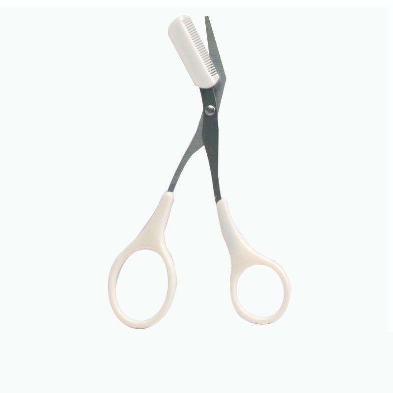 Coltellino Curvo per Modellare le Sopracciglia, Coltellino da Rasatura per Sopracciglia, Coltellino da Rasatura Sicuro per Sopracciglia per Principianti Donne, Strumento Sicuro per Modellare le Sopracciglia
