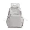 Schoolbag New Solid Color Backpack High Value Multi-color Women's Backpack Large Capacity Backpack Going Out Leisure Travel Bag
