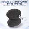 Naturlig pimpstein Fotstein Ren hud Sliping Callus Fotpleie Massasjeverktøy Ren Død Hard Hudpleie Fotrengjøringsverktøy