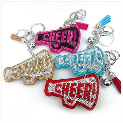 Women Girls Tassels Cool Rhinestone Chic Keychain Bag Decoration Pendant Ornament Fashion Accessories