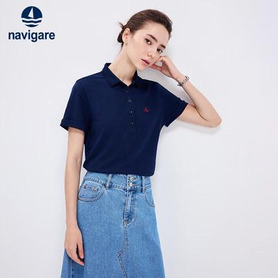 Women's Casual Polo T-shirt