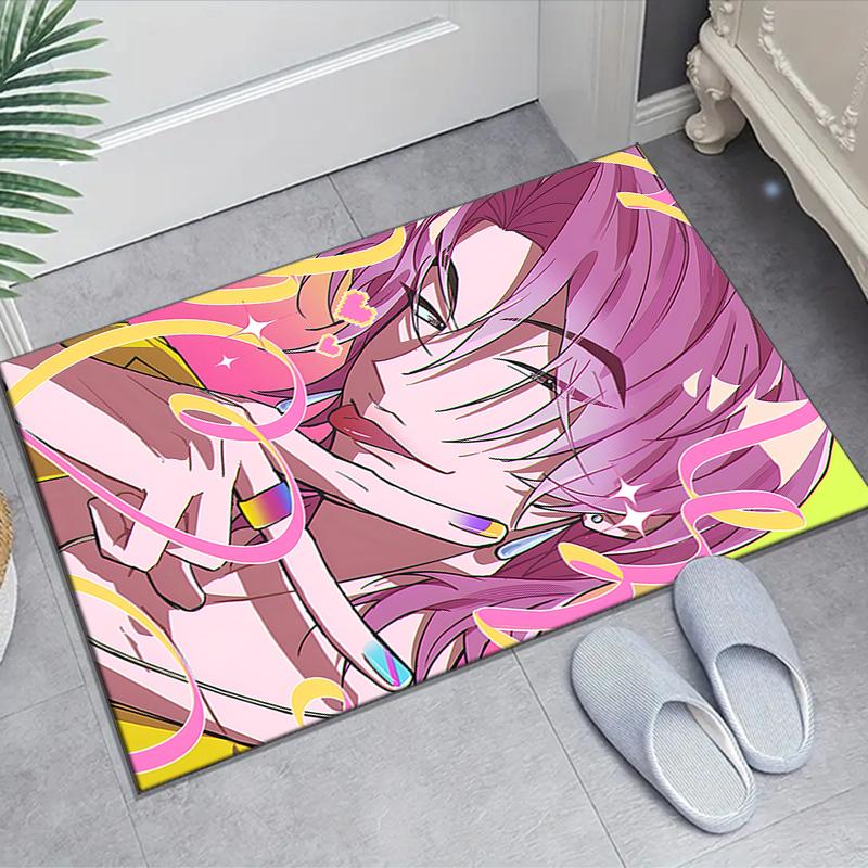 1pc KPop Demon Hunters27 Design Area Rug - Non-Slip, Soft & Cozy Floor Mat for Living Room, Bedroom, Office - Indoor/Outdoor Decorative Carpet