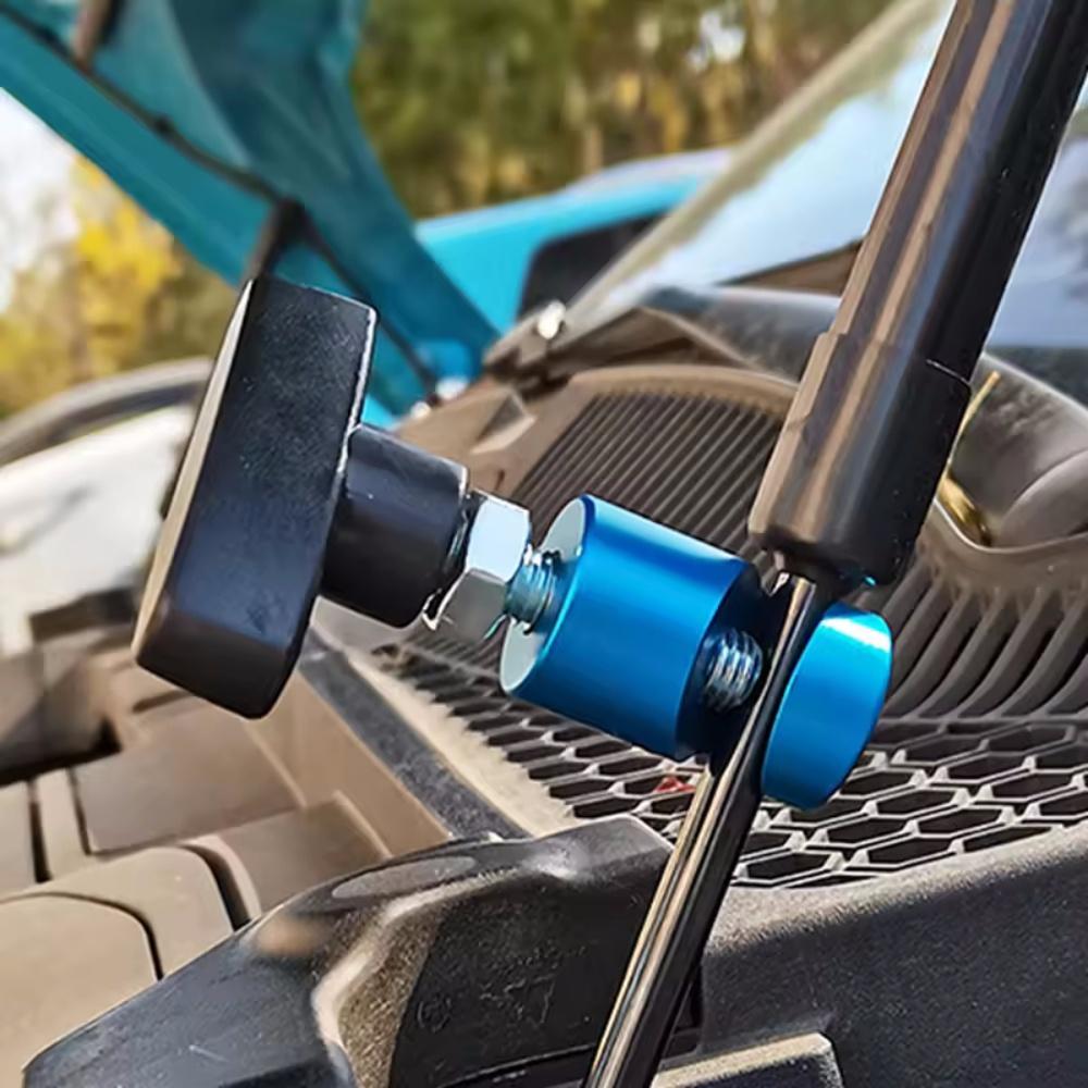 Car Hood Holder Universal Anti Slip Clamp Gas Strut Safety Fixing Tool Hood Air Pressure Engine Cover Lifting Support Rod Tool