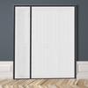 Left Right Side Opening Wide Magnetic Screen Door Scratch-Resistant Universal Fit Easy To Install Magnetic Closure Sliding Mesh French Door Screen