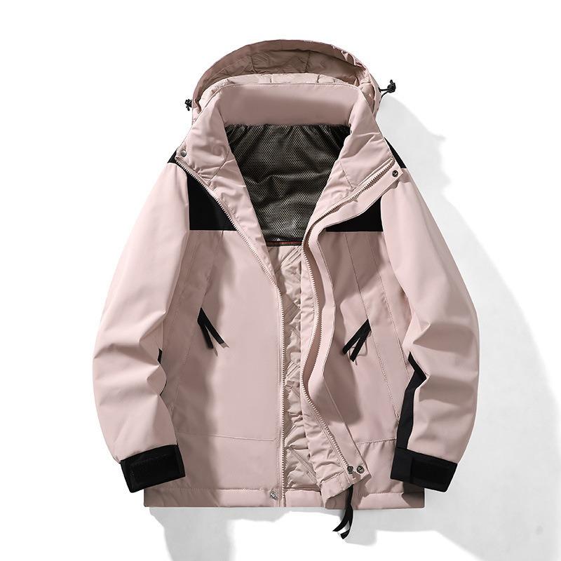 Padded Jacket Men's Autumn and Winter New Cotton Jacket Windproof and Waterproof Men's Clothing Handsome Removable Hat Men's Cotton Clothing