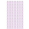 100Pcs Light Bulb Shaped Paper Clips Metal Decorative Paperclip Set for Calendar Journal Scrapbooks