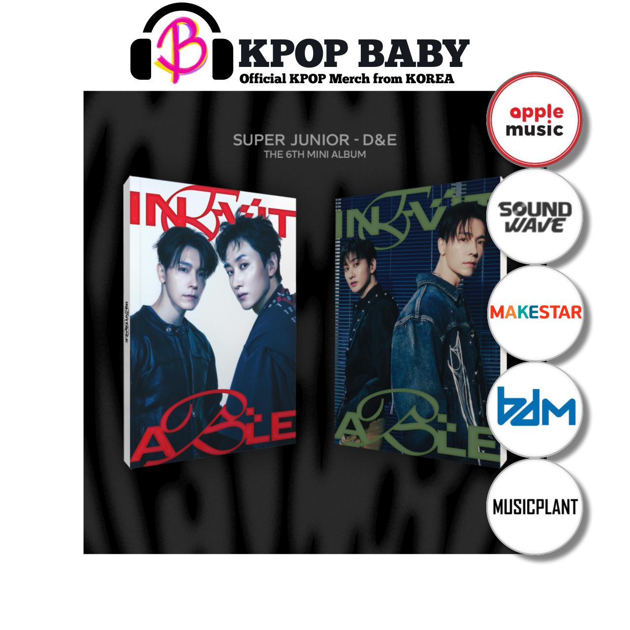 

[Предзаказ] SUPER JUNIOR D&E - [INEVITABLE] 6-й мини-альбом (POB)