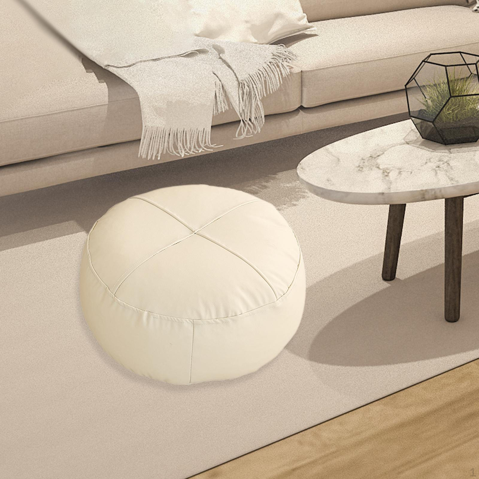 

Подушка для підлоги Подушка кругла японська подушка для відкритого патіо татамі для спальні бежевий