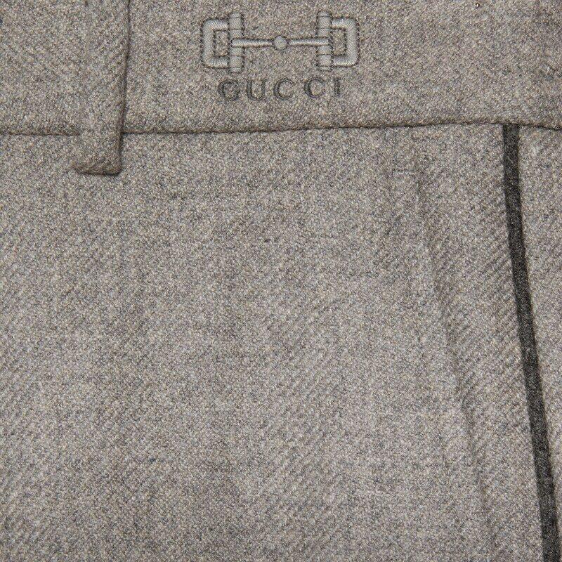 Previous Season Light Cashmere Tailored Trousers 727451-ZALUD-1099