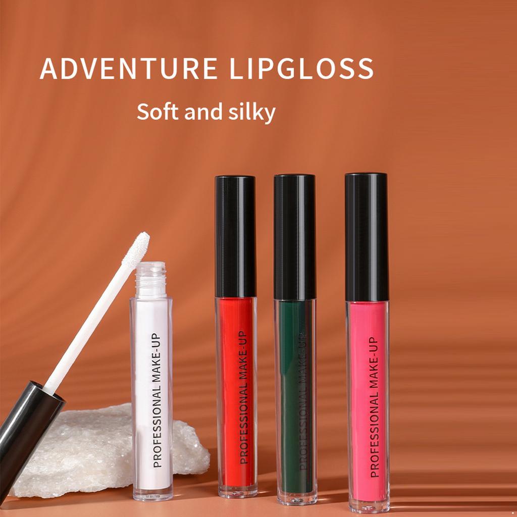 Matte Liquid Lipstick Lip Gloss Waterproof Smudge Proof Lightweight Lip Makeup for Women Halloween Party