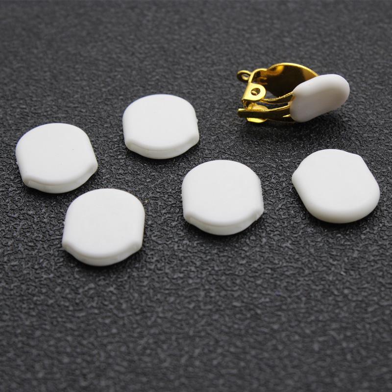Earrings Screw Backs Anti-Pain Ear Clip Rubber Silicone Earring Back Stoppers for Stud Earrings Ear Plug Blocked Caps DIY Making