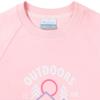  Columbia Kids  Kids Setup Crewneck Pink Sweat Training Top And Bottom Set