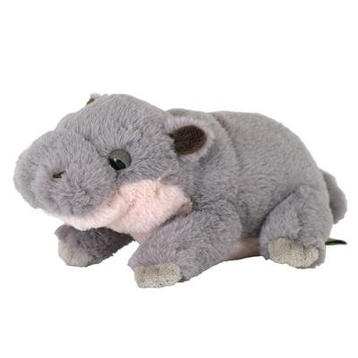 SunLemon Fluffies Small Pygmy Hippopotamus 12 X 21 X 16 Cm Plush Animal Cute Zoo Hippo P-1423