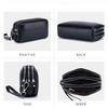 Women Handbag Women Long Wallet Genuine Leather Card Holder Large Capacity Zipper Coin Purse Multi Card Organizer Phone Bag