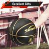 Senston Basketball Size Basketball for Adults and with Pump 7, Indoor/Outdoor Youth,