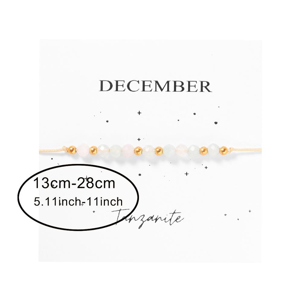 Festive Gifts Multicolor Faceted Stone Beaded Bracelet Set Delicate Fashion Jewelry for Women Daily Wear Simple Versatile Accessory