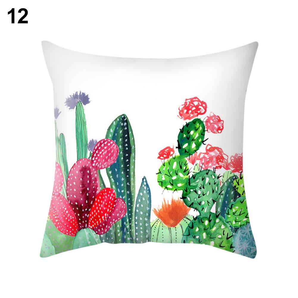 cactus lumbar pillow