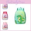 Stylish Cartoon Dinosaur Backpack For Kids With Durable And Lightweight Nylon Material
