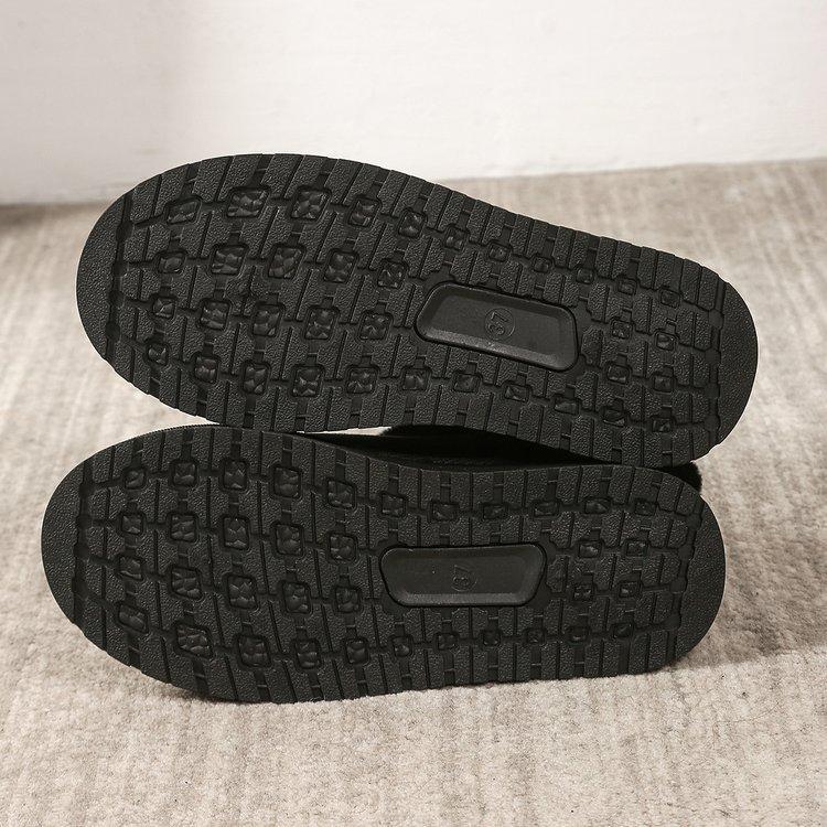 Women's Padded Lining Soft Thick Soles Heightening Home Outdoor Thickened Warm Lightweight Comfortable Stirrups Cotton Shoes Snow Boots