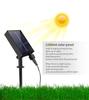 100M Leather LED Solar String Fairy Lights Christmas Lights Waterproof Outdoor Garland High-Power Solar Lamp For Garden Decor