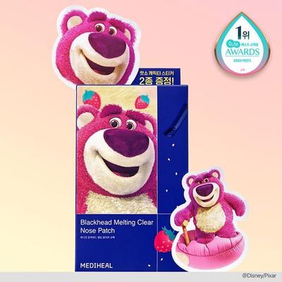 Blackhead Melting Clear Nose Pack 4 Sheets Disney Pixar