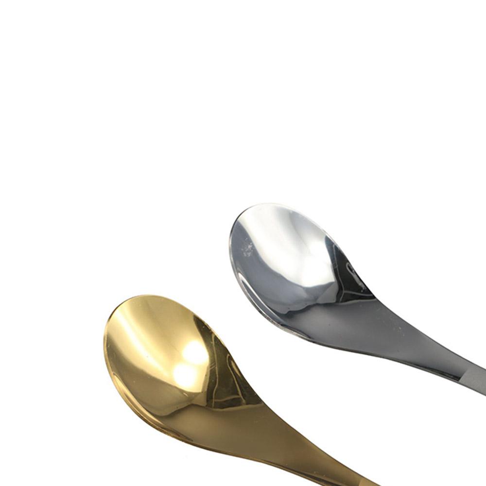 Gold Silver Soup Spoons Polished Stainless Steel Spoon Pot Spoon   Rice