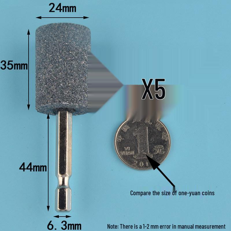 Hexagonal Shank Grinding and Polishing Head for Electric Drills