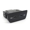 Double USB C Charging Port 3G5 035 718 A Type C Car Charging Interface Auto Part Easy Installation 3G5035718A