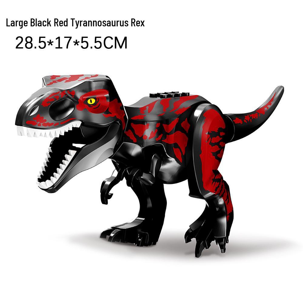 Jurassic Dinosaur Building Blocks: Educational Disassembly Toys featuring Tyrannosaurus Rex & Carnotaurus