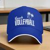 Pallavolo da Spiaggia Squadra da Spiaggia Sportivo Giocatore Cappellino da Baseball Cappellino Trucker alla Moda Estivo Donna Unisex Corsa Hippie Cappellini da Baseball