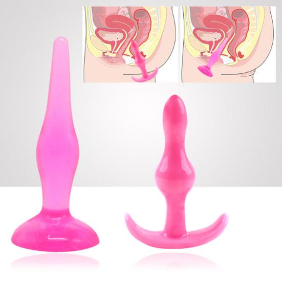 6Pcs/Set Anal Trainer Kit Butt Plugs Couple Flirting Sex Toy Prostate Massager
