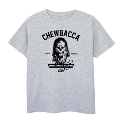 Girls Collegiate Chewbacca T-Shirt