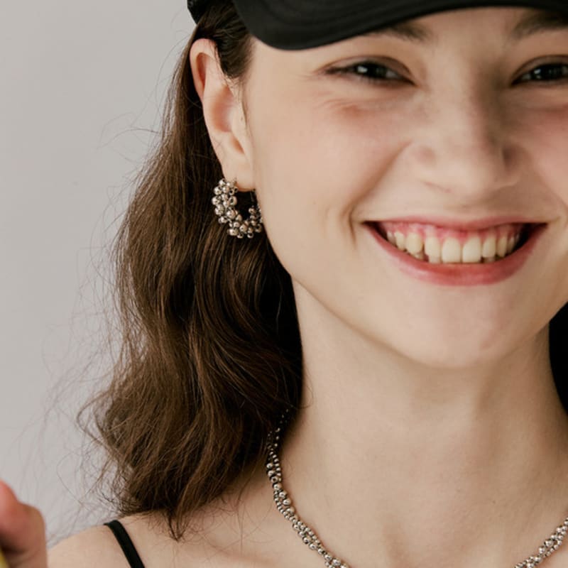 VINTAGE HOLLYWOOD Ivy Ball Necklace_VH2479NE006M