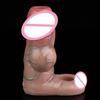 SXXY Reusable Realistic Penis Sleeve with Anti-drop Silicone Cock Enlarge Cover for Men Delay Ejaculation Adult Sex Products
