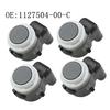 M63K-4Pcs Reversing Radar Reversing Sensors PDC Parking Sensors Automotive For Tesla S X 3 2017- 1127504-00-C 112750400C Par
