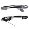 LHD/RHD Chrome Car Outside Door Handle Exterior Handles Left Right 1 Pc for Fiat 500 500C 2007-2018 68069943AC 68069942AB