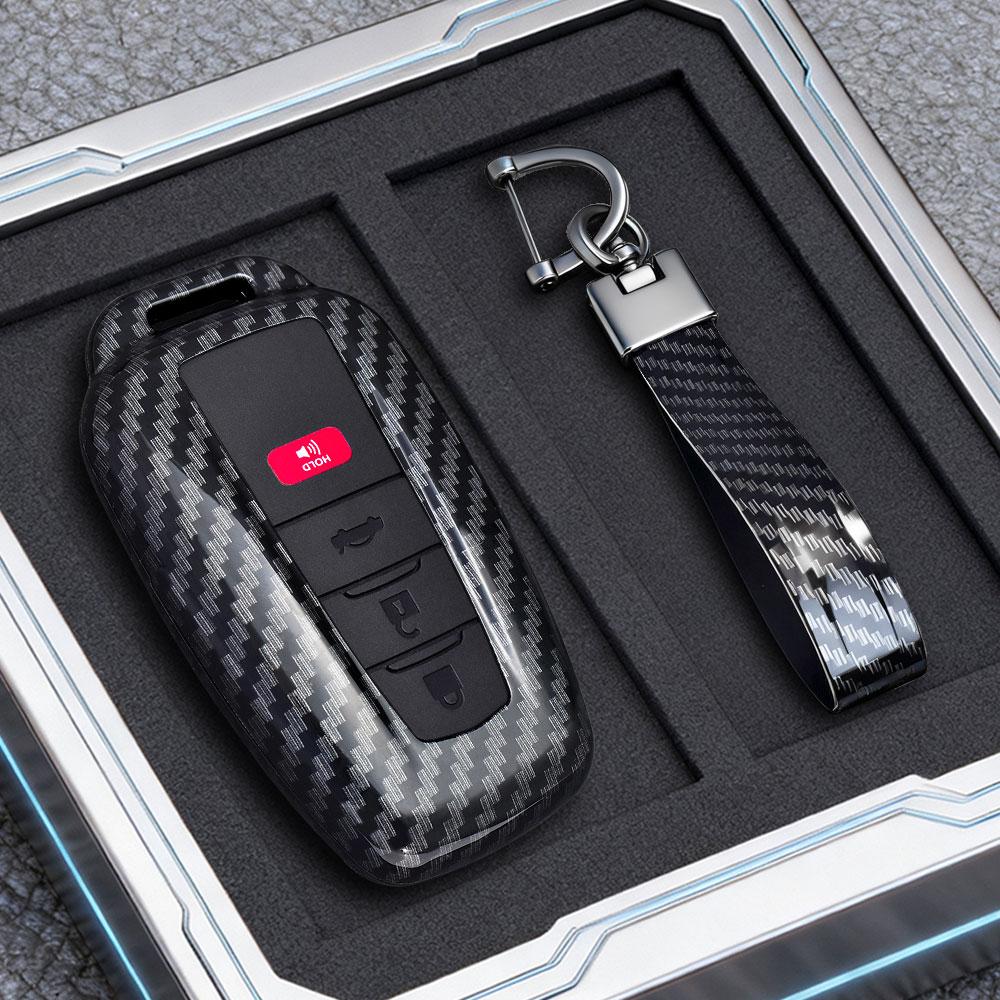 Abs Key Cover Case For Toyota Camry Rav4 Highlander Avalon C-Hr Prius Corolla Gt86