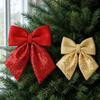 Korean Style Glitter Bow for Christmas Tree & Wreath Decorations